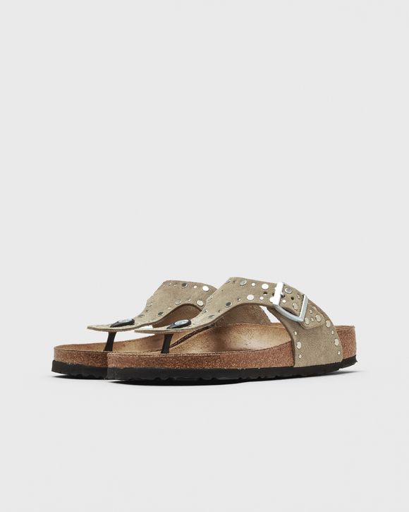 Gizeh Rivets Suede Leather