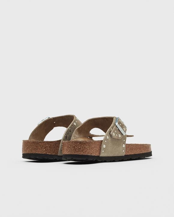 Gizeh Rivets Suede Leather
