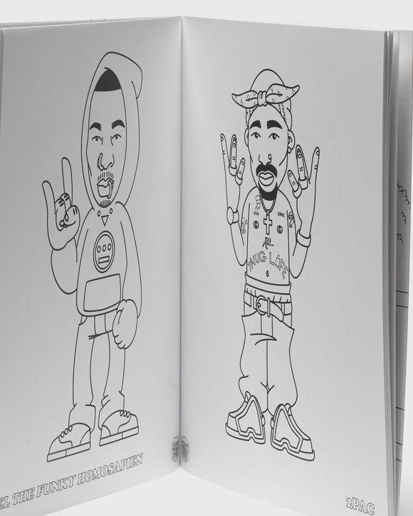 "Hip Hop Coloring Book: West Coast Edition" by Mark653