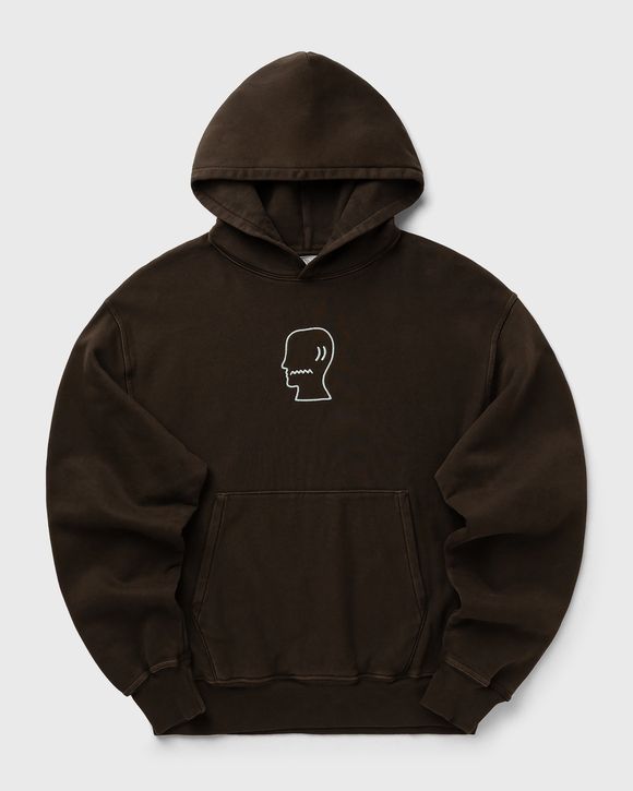 3D EMBROIDERED LOGOHEAD GARMENT DYED HOODIE