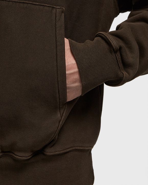 3D EMBROIDERED LOGOHEAD GARMENT DYED HOODIE
