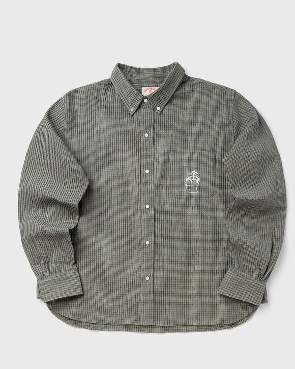 X BROOKS BROTHERS Check Oxford Button Up Shirt
