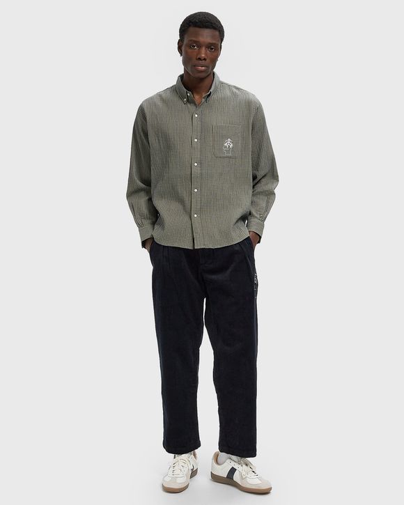 X BROOKS BROTHERS Check Oxford Button Up Shirt