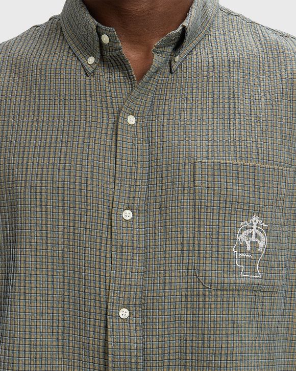 X BROOKS BROTHERS Check Oxford Button Up Shirt