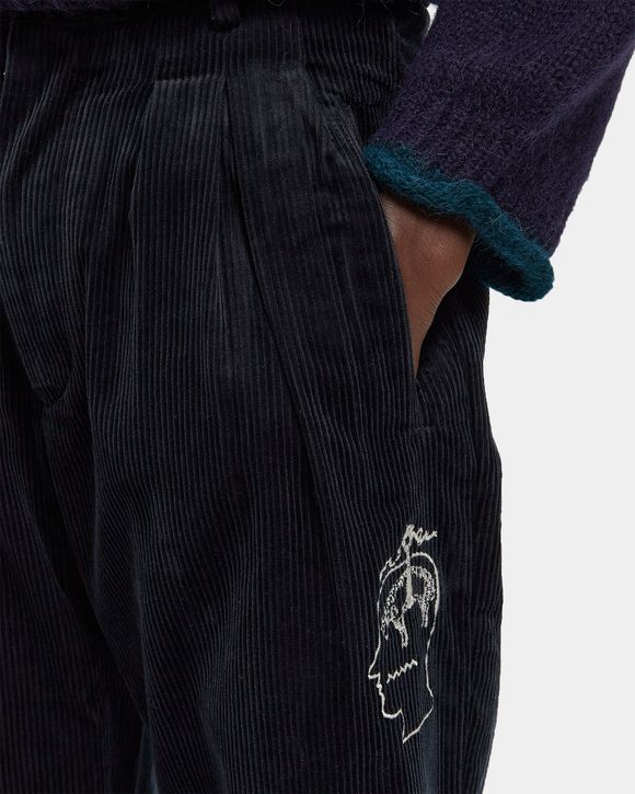 X BROOKS BROTHERS Pleated Corduroy Trouser