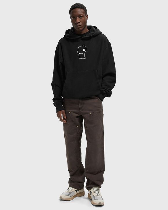 BRAIN DEAD LOGO HEAD HOODIE