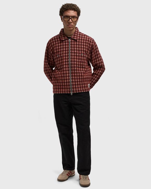 CHECK MATE FLANNEL ZIP SHIRT