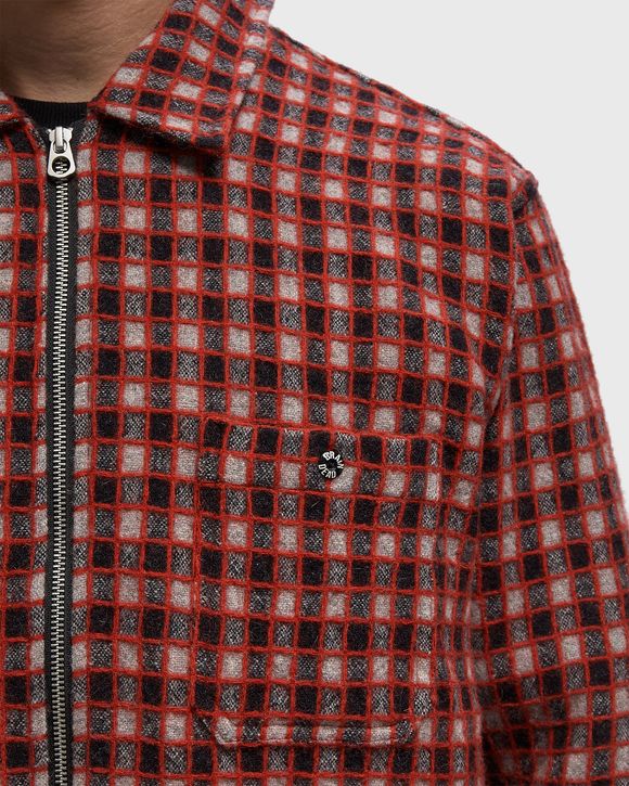 CHECK MATE FLANNEL ZIP SHIRT