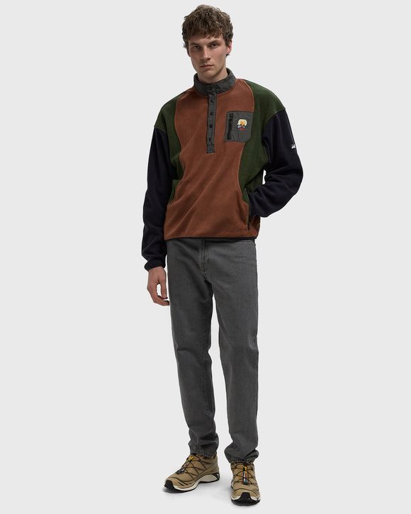 EQUIPMENT RIPSTOP PULLOVER FLEECE JACKET