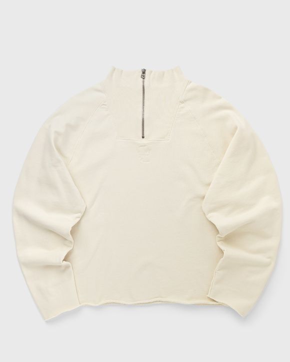 Raglan Mock Neck Pullover