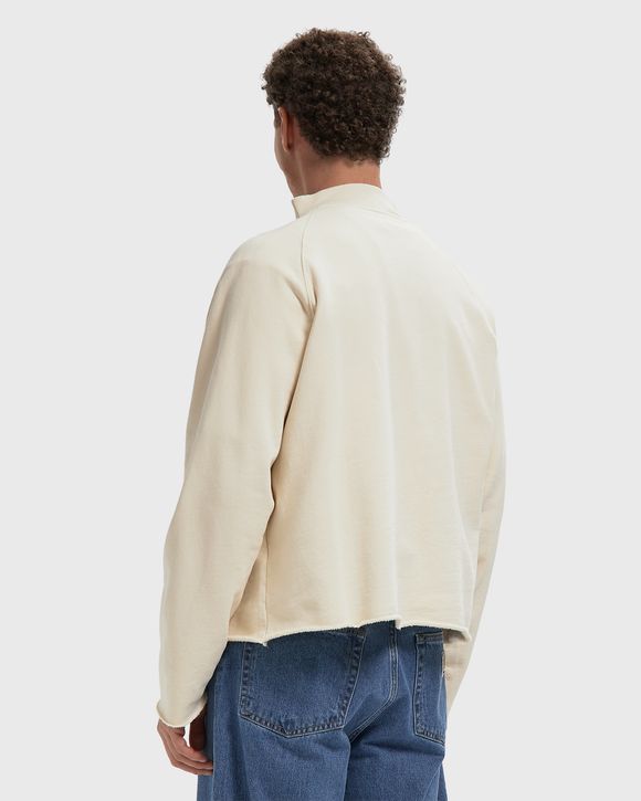 Raglan Mock Neck Pullover
