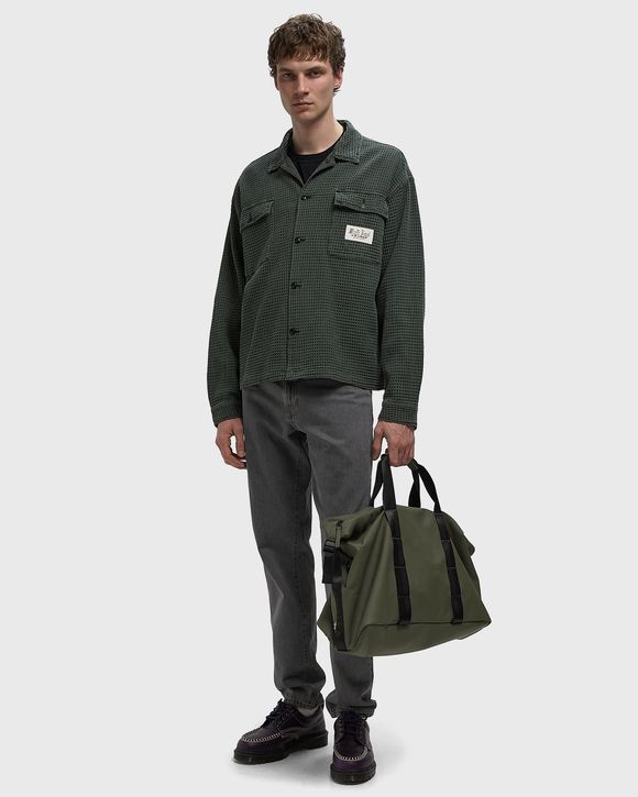WAFFLE BUTTON FRONT SHIRT