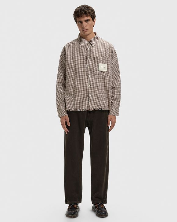 Distressed Farmer’s Shirt LS
