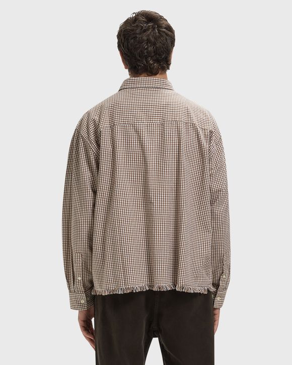 Distressed Farmer’s Shirt LS