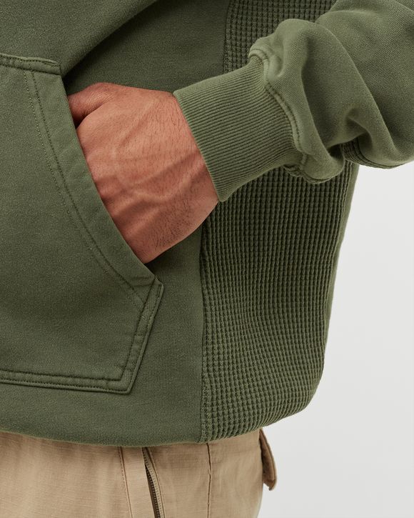 Hybrid Waffle Hoody