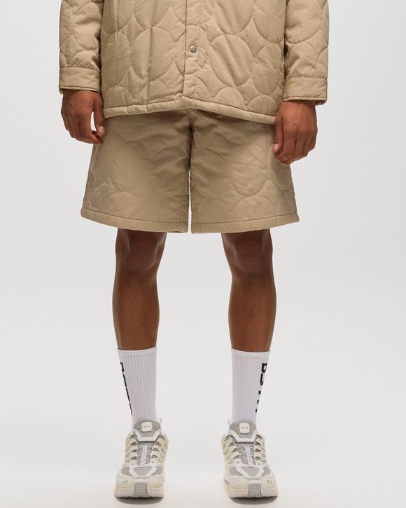 Logo Pattern Quilted Shorts