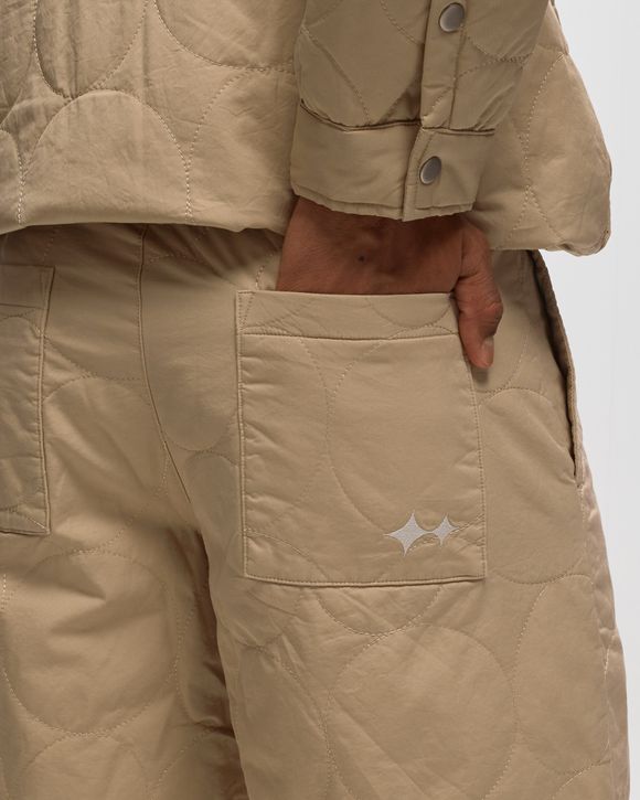 Logo Pattern Quilted Shorts