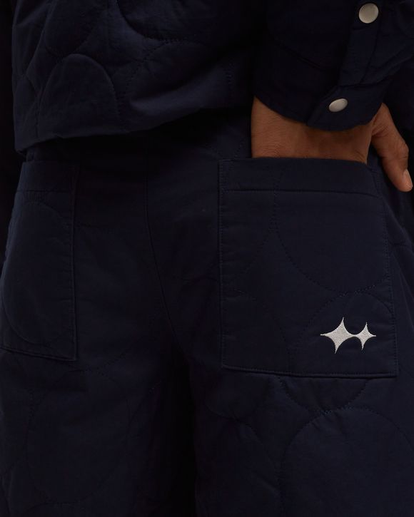 Logo Pattern Quilted Shorts