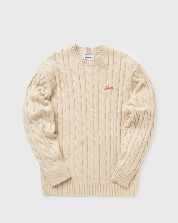 CABLE KNIT SWEATER