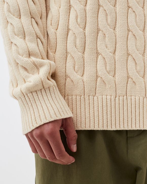 CABLE KNIT SWEATER