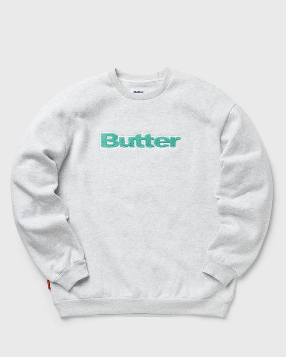 CHENILLE APPLIQUE CREWNECK SWEATSHIRT