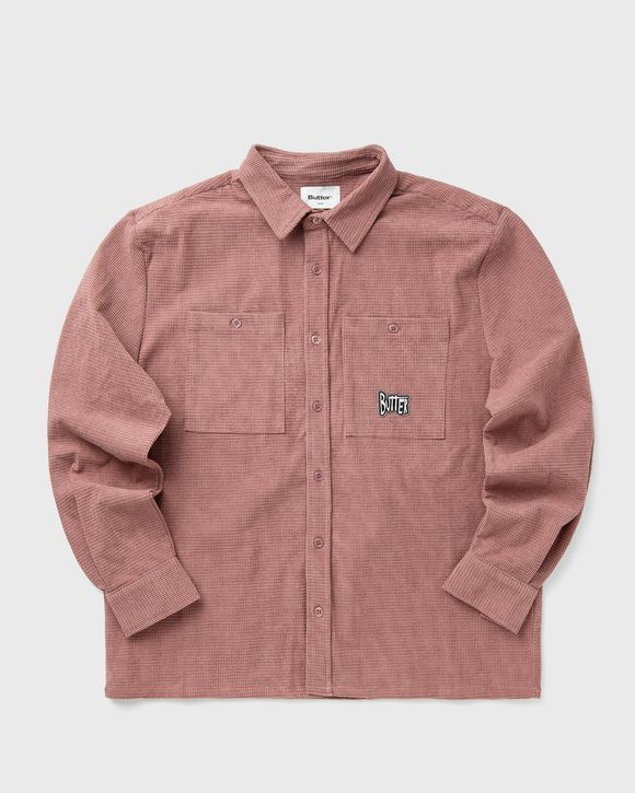 Grid Cord Overshirt