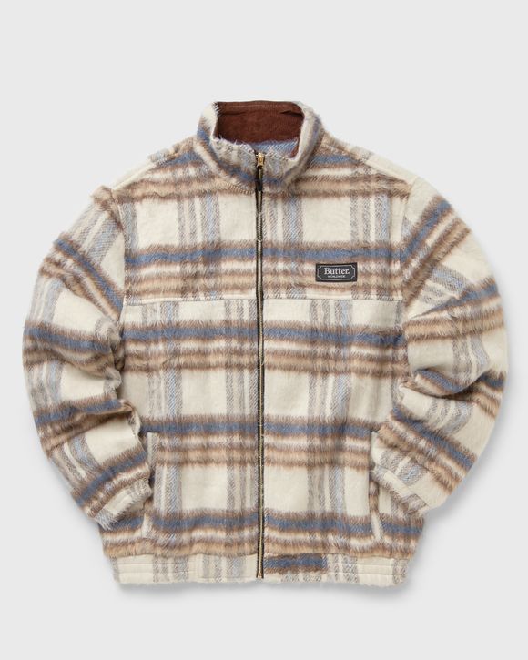 HAIRY PLAID LODGE JACKET