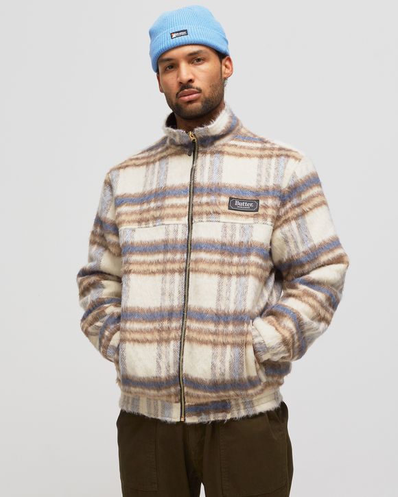 HAIRY PLAID LODGE JACKET