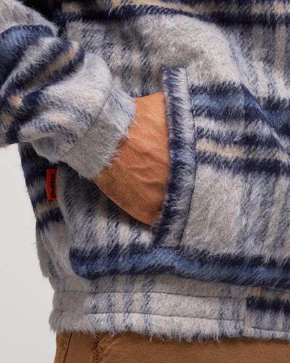 HAIRY PLAID LODGE JACKET