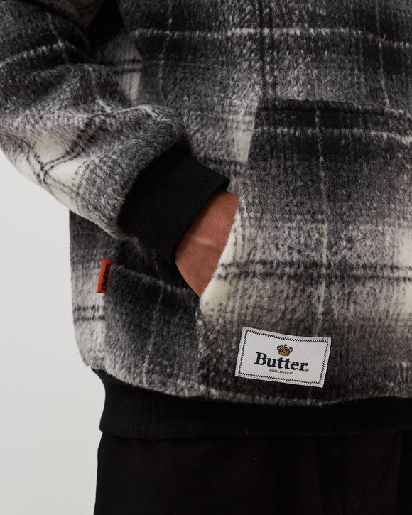 HEAVYWEIGHT PLAID PULLOVER HOODIE
