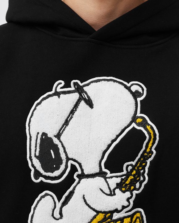 JAZZ CHENILLE APPLIQUE PULLOVER HOOD
