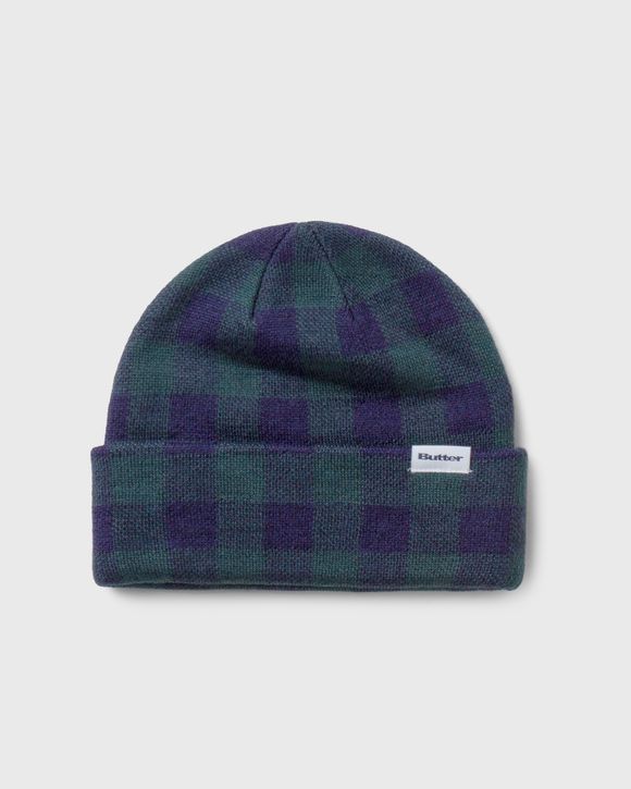 PLAID BEANIE