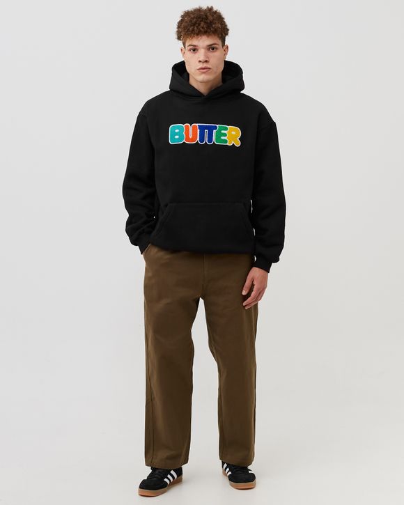 Rounded Chenille Applique Hoodie