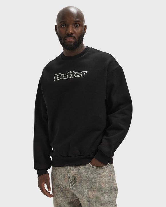 Satin Applique Logo Crewneck