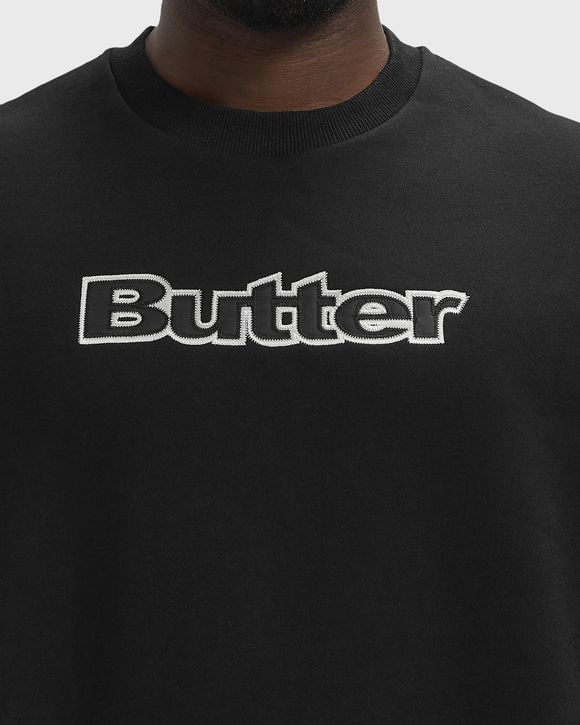 Satin Applique Logo Crewneck