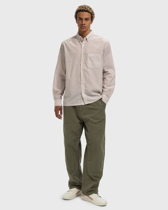 Seersucker Striped Shirt