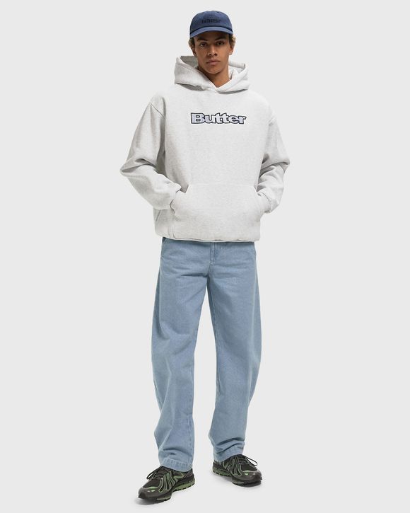 Stripe Logo Applique Pullover Hood