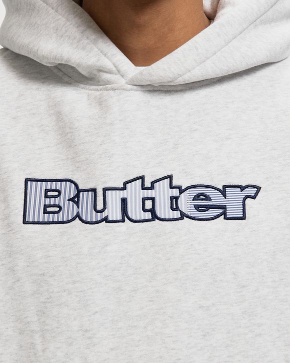 Stripe Logo Applique Pullover Hood