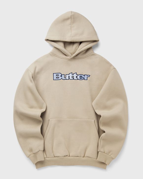 Stripe Logo Applique Pullover Hood