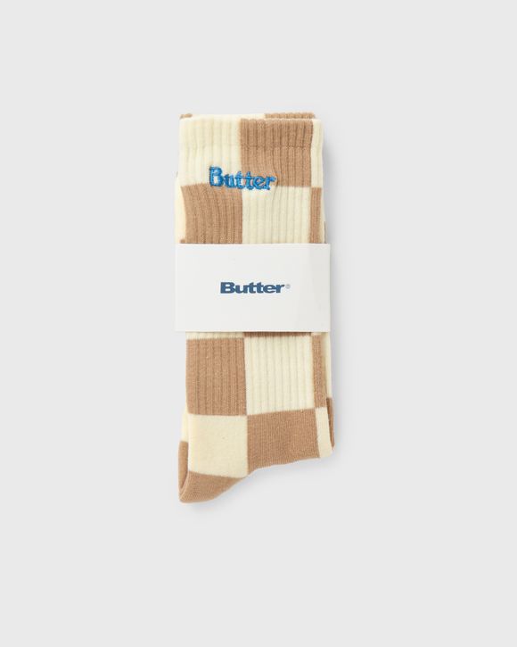 TONAL CHECKERED SOCKS