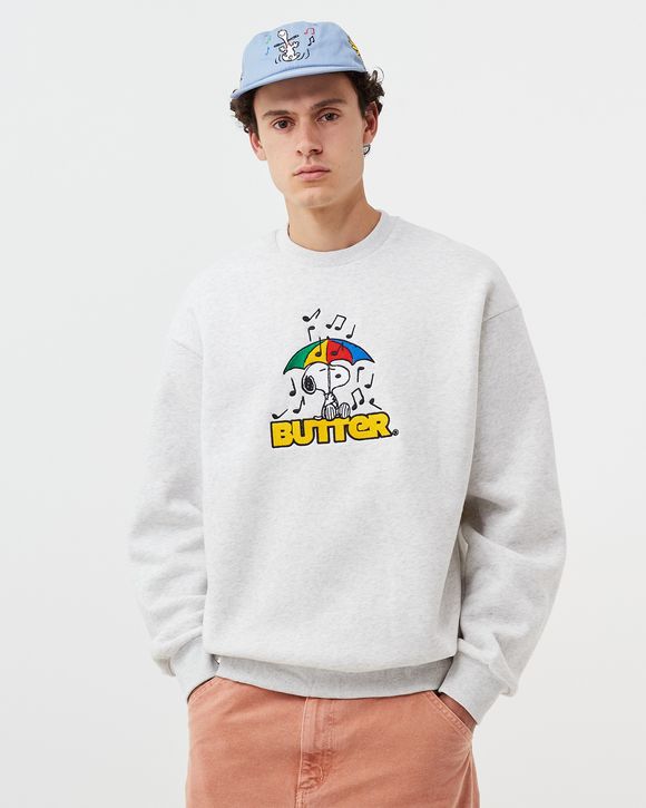 UMBRELLA EMBROIDERED CREWNECK SWEATSHIRT