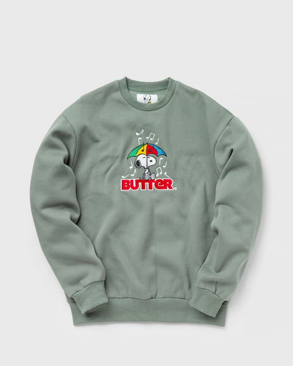 UMBRELLA EMBROIDERED CREWNECK SWEATSHIRT