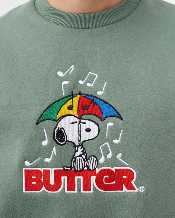 UMBRELLA EMBROIDERED CREWNECK SWEATSHIRT