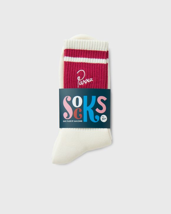 2 tone crew socks