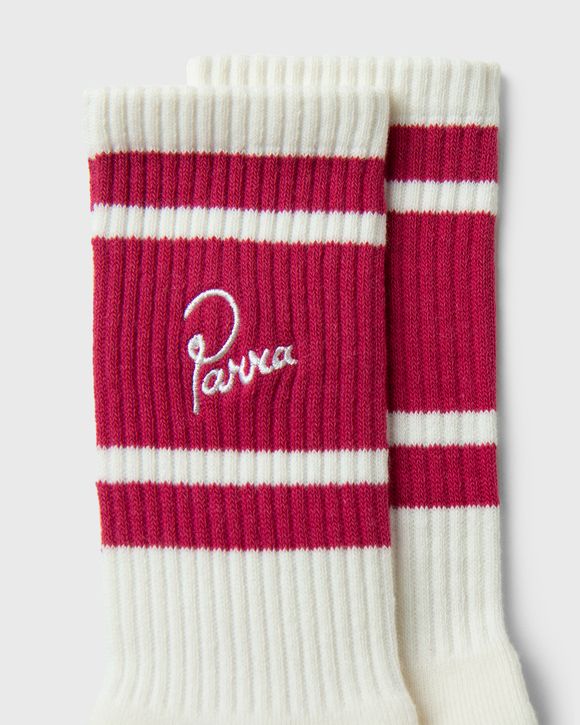 2 tone crew socks