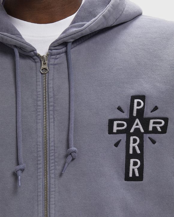 A Cross to bear zip hooded sweatshirt