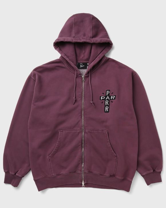 A Cross to bear zip hooded sweatshirt