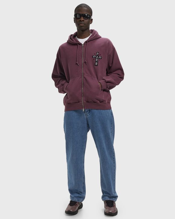 A Cross to bear zip hooded sweatshirt