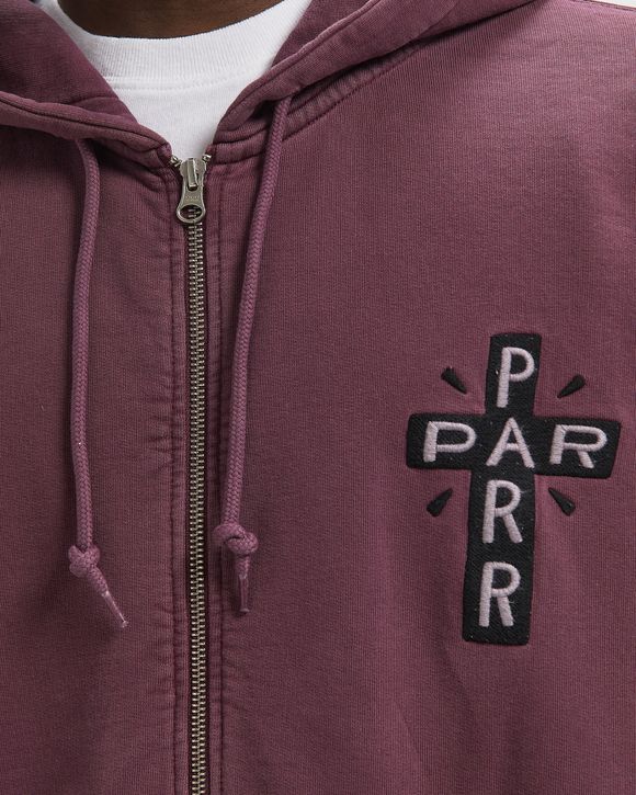 A Cross to bear zip hooded sweatshirt