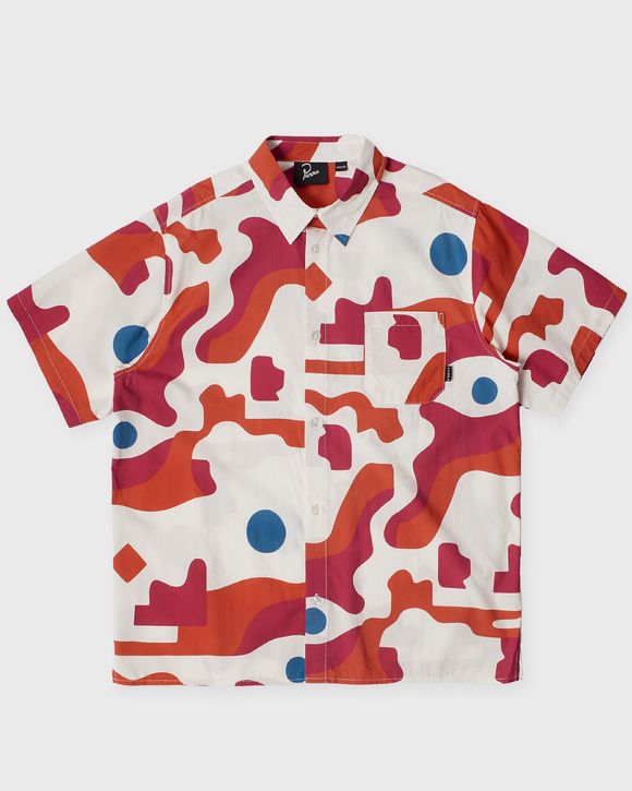 Abstract mountain short sleeve shirt